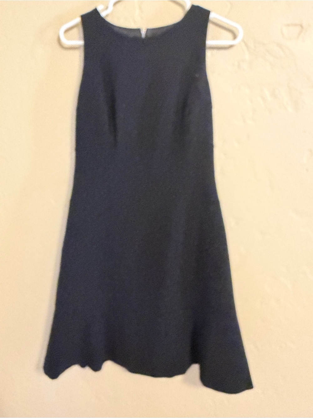 White House Black Market Sleek Black Sleeveless A-Line Dress